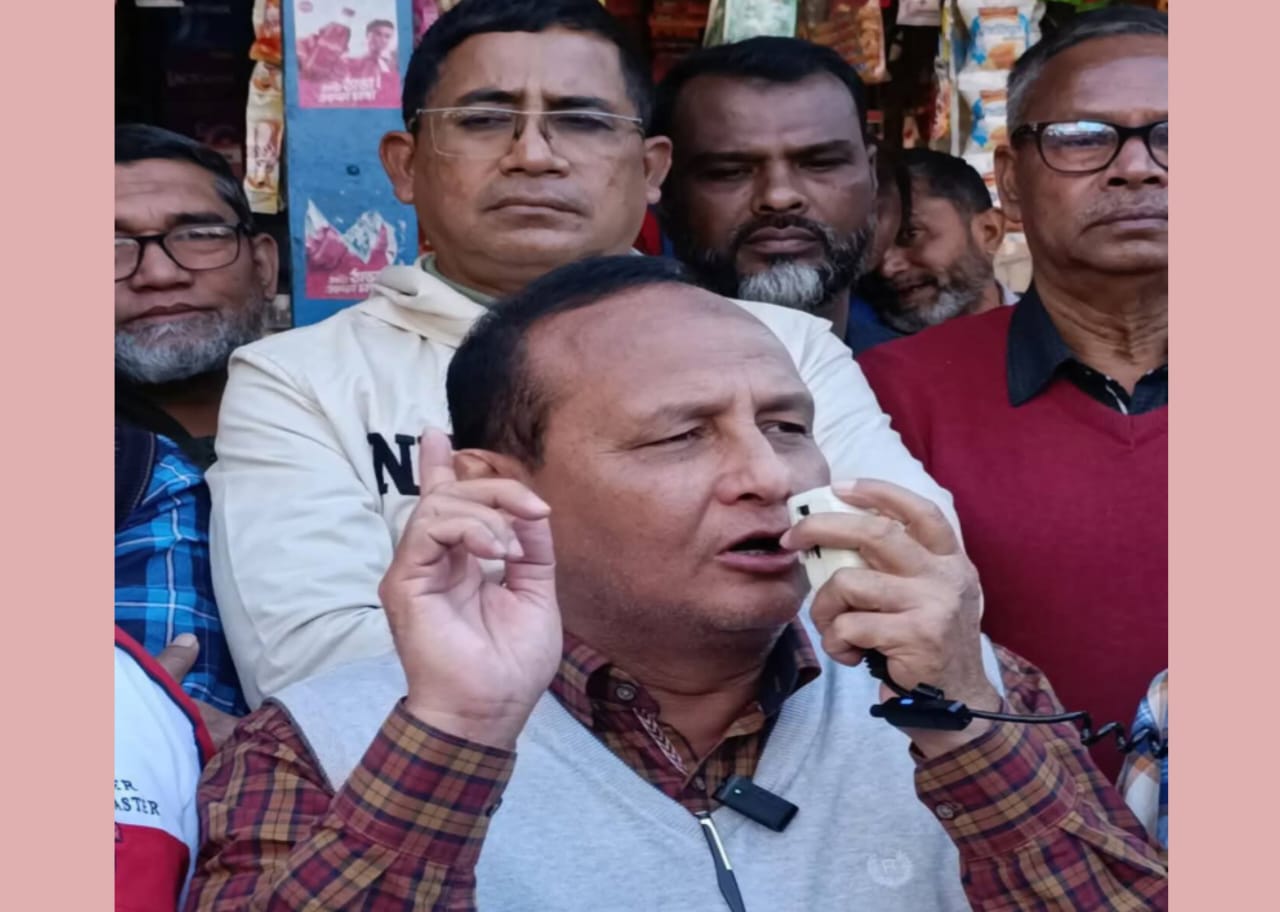 হাদীর উপর হামলার প্রতিবাদে ঠাকুরগাঁও জেলা বিএনপির বিক্ষোভ মিছিল অনুষ্ঠিত