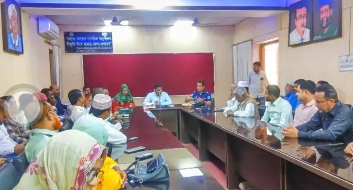 গণহত্যা দিবস ও স্বাধীনতা দিবস পালন উপলক্ষে শালিখায়  প্রস্তুতিমুলক সভা অনুষ্ঠিত 