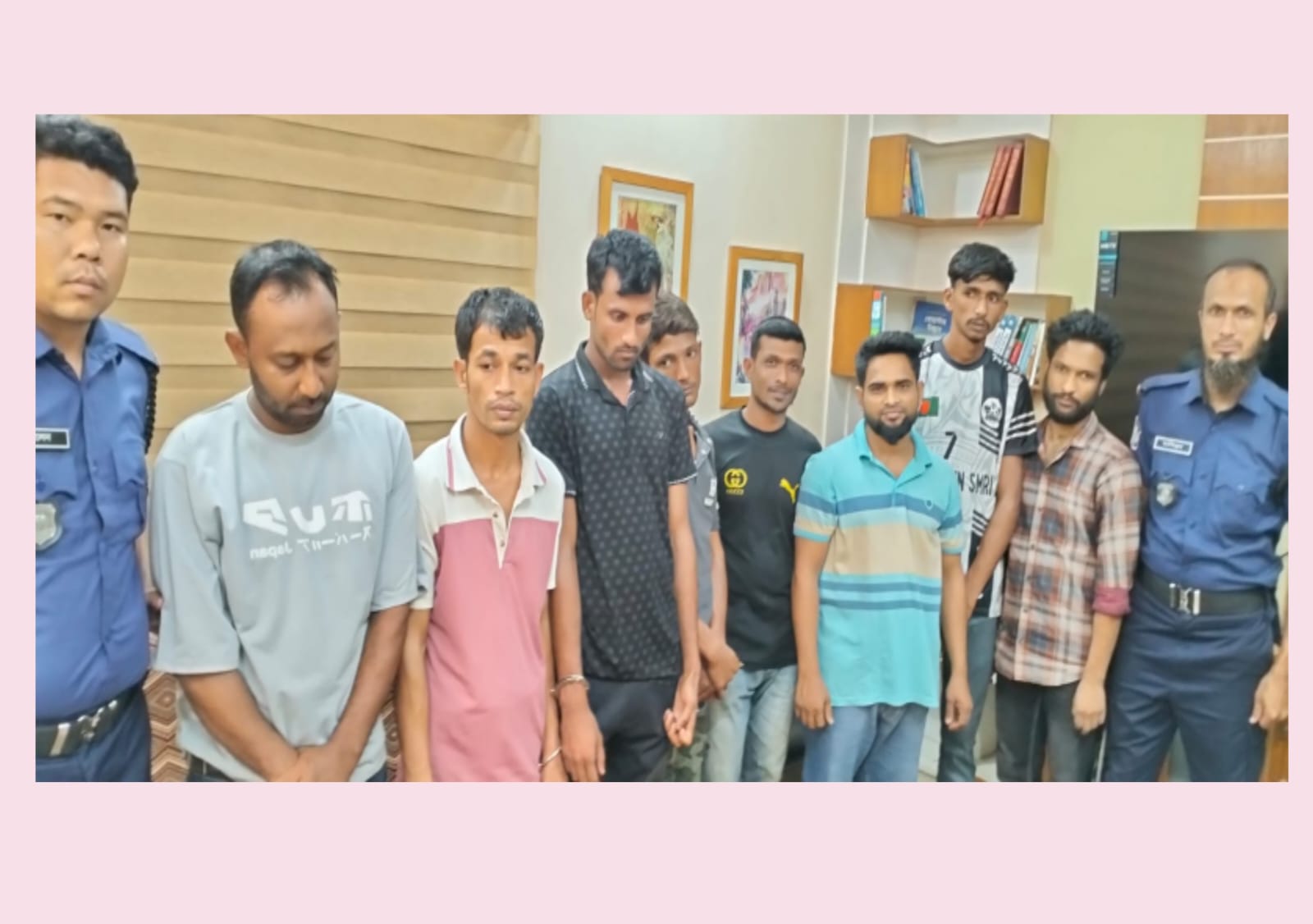 রাঙ্গামাটি শহরে মাদক বিরোধী অভিয়ানে আটক ৮, ইয়াবা উদ্ধার ১০৫ পিচ