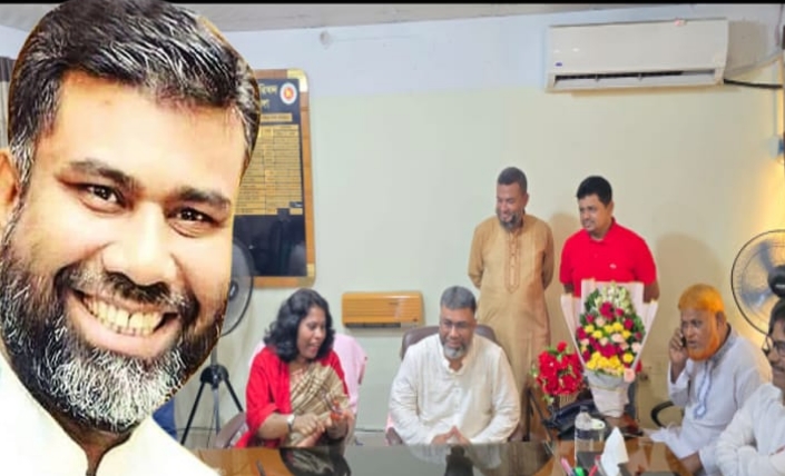 চুয়াডাঙ্গা জেলা পরিষদ প্রশাসকের দায়িত্ব নিলেন শরীফুজ্জামান শরীফ